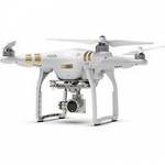 DJI Phantom 3 Professional Quad Copter with a Built in 4K Video and 12MP Stills Camera, Dedicated Remote and Vision Positioning for Indoor Flight DJI Phantom 3 Professional Quad Copter with a Built in 4K Video and 12MP Stills Camera, Dedicated Remote and Vision Positioning for Indoor Flight